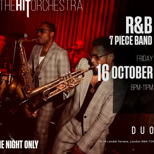 HIT ORCHESTRA — LONDON event flyer
