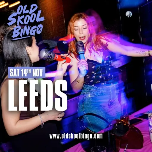 Old Skool Bingo Sat 14th Nov Leeds event flyer